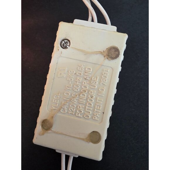 Vintage 8" Starburst Light Sphere With Multiple Modes Christmas - Picture 6 of 8